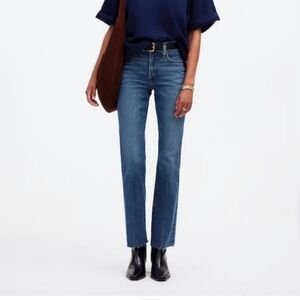 NWT Madewell Kickout Crop Jean Size 28P